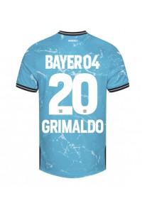 Fotbalové Dres Bayer Leverkusen Alejandro Grimaldo #20 Třetí Oblečení 2023-24 Krátký Rukáv